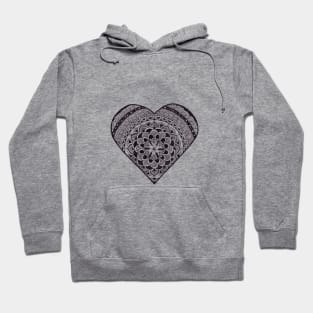 Heart Mandala Hoodie